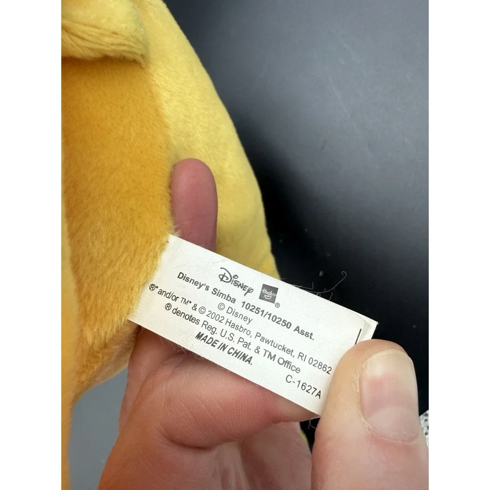 2002 Simba Lion King Plush 18